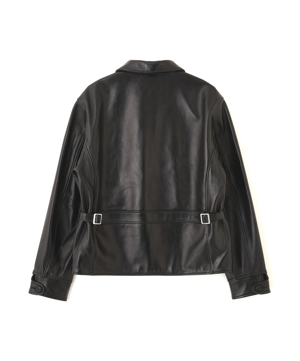 LEATHER TRACKER JACKET/レザートラッカージャケット