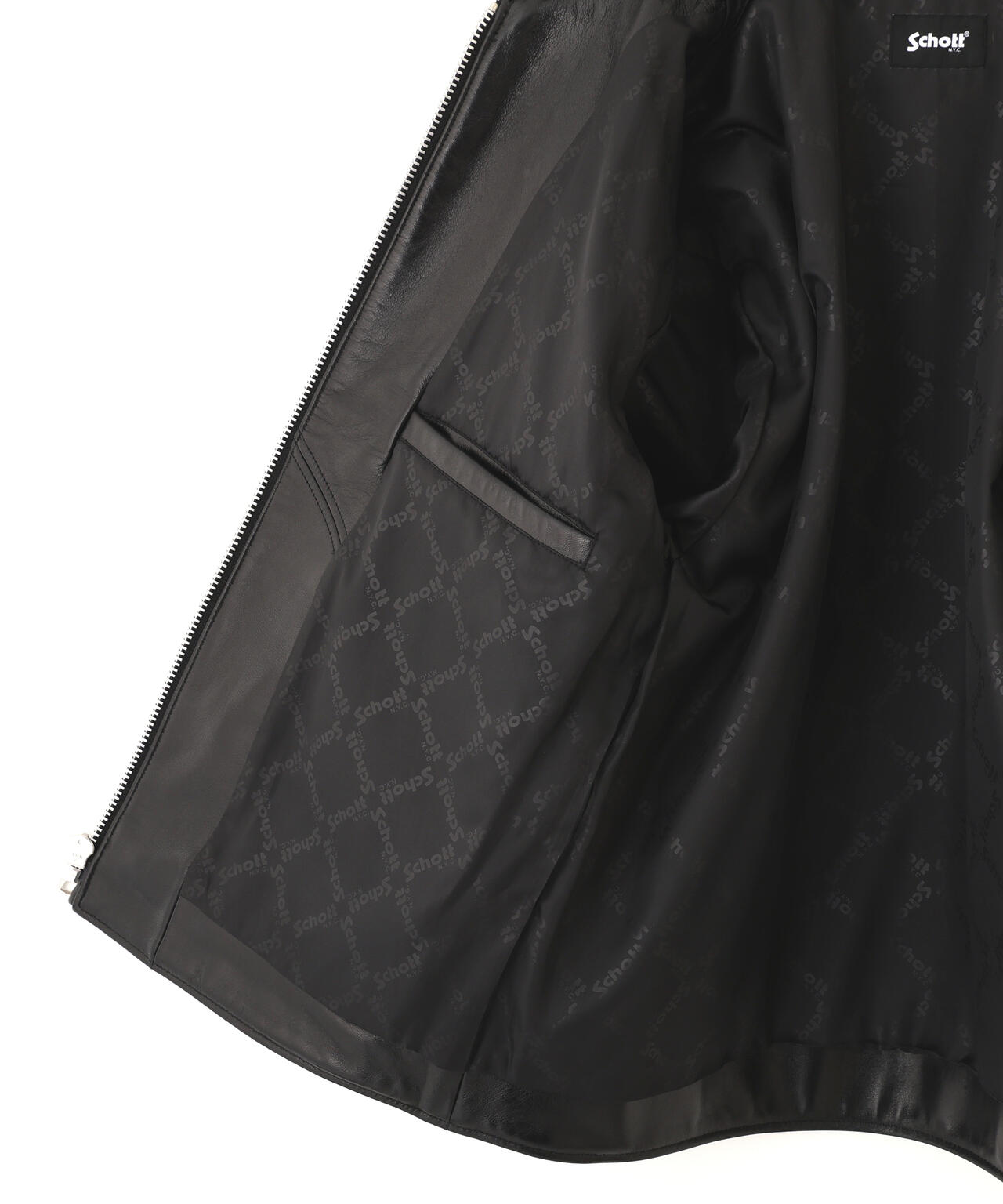 LEATHER TRACKER JACKET/レザートラッカージャケット