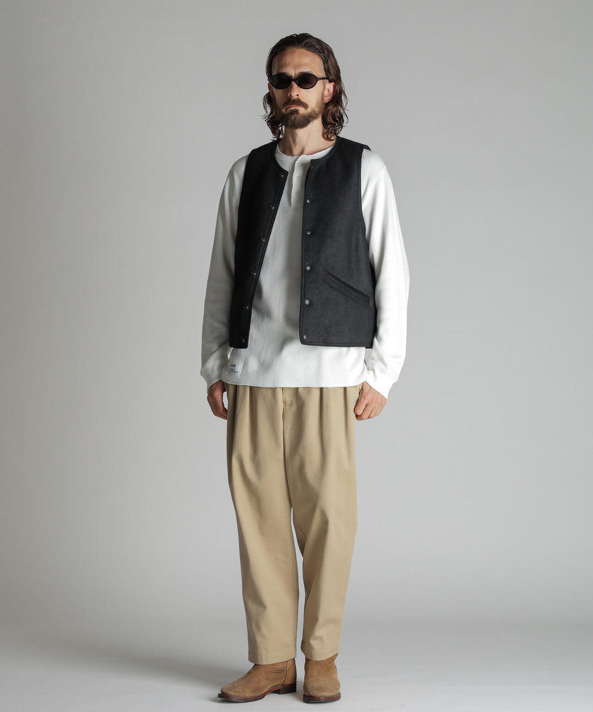 MOUTON VEST/ムートンベスト