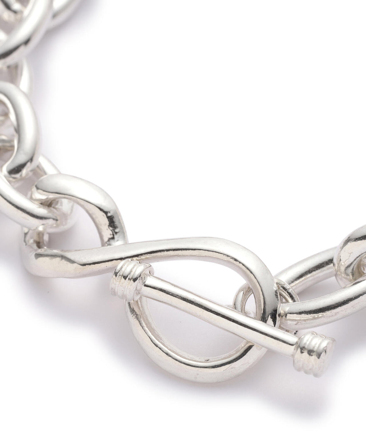 meian/メイアン/STERLING SILVER CLOG FAT CHAIN BRACELET