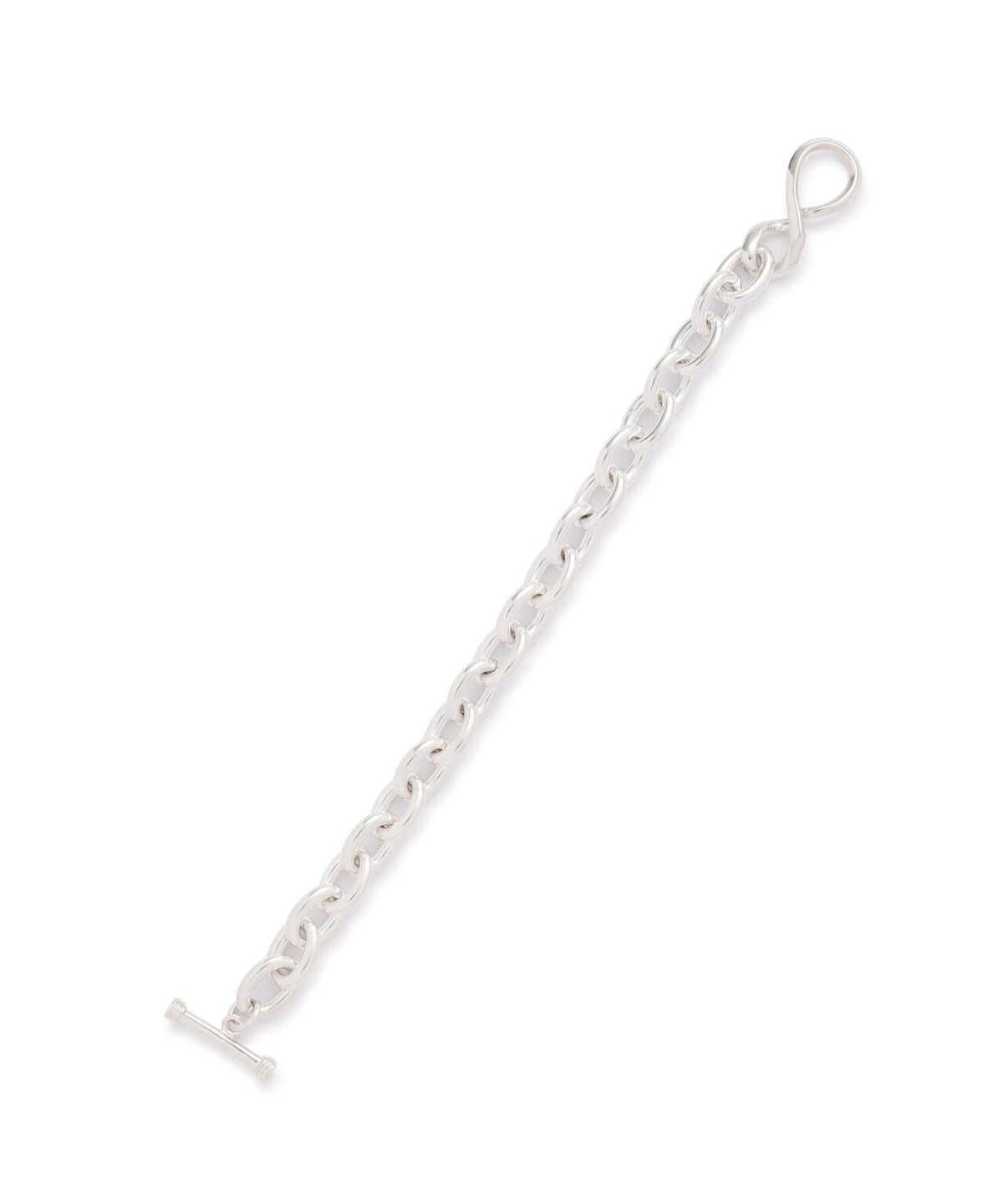 meian/メイアン/STERLING SILVER CLOG FAT CHAIN BRACELET