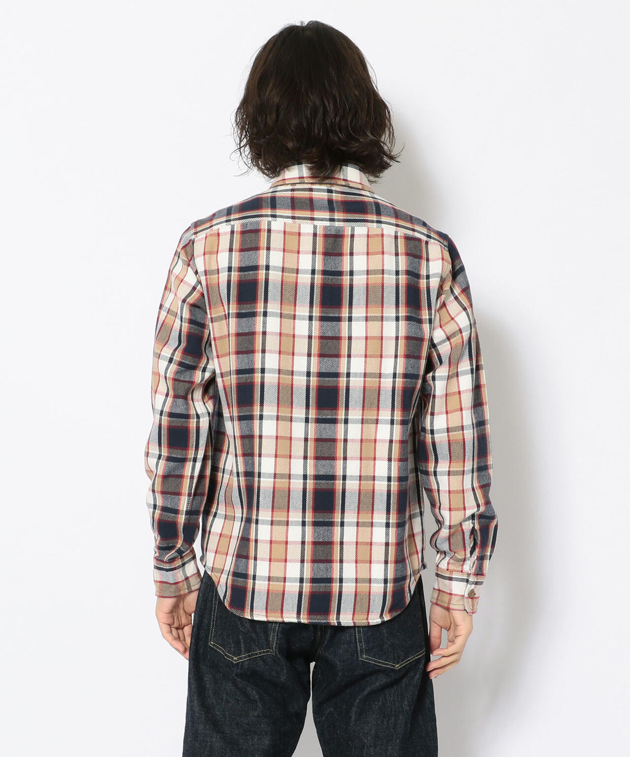 【DAILY/デイリー】 コットン フランネルシャツ/COTTON FLANNEL SHIRT