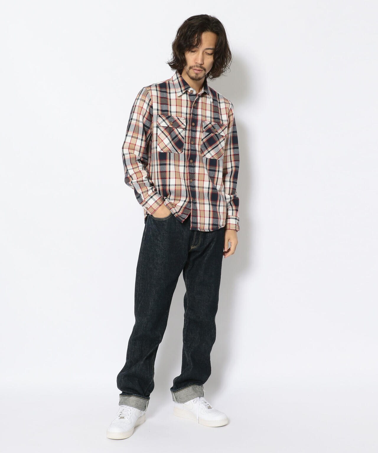 【DAILY/デイリー】 コットン フランネルシャツ/COTTON FLANNEL SHIRT