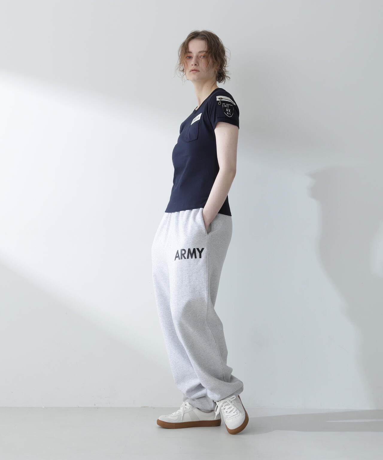 【WEB限定】ファティーグVネックティーシャツ/ FATIGUE V-NECK T-SHIRT