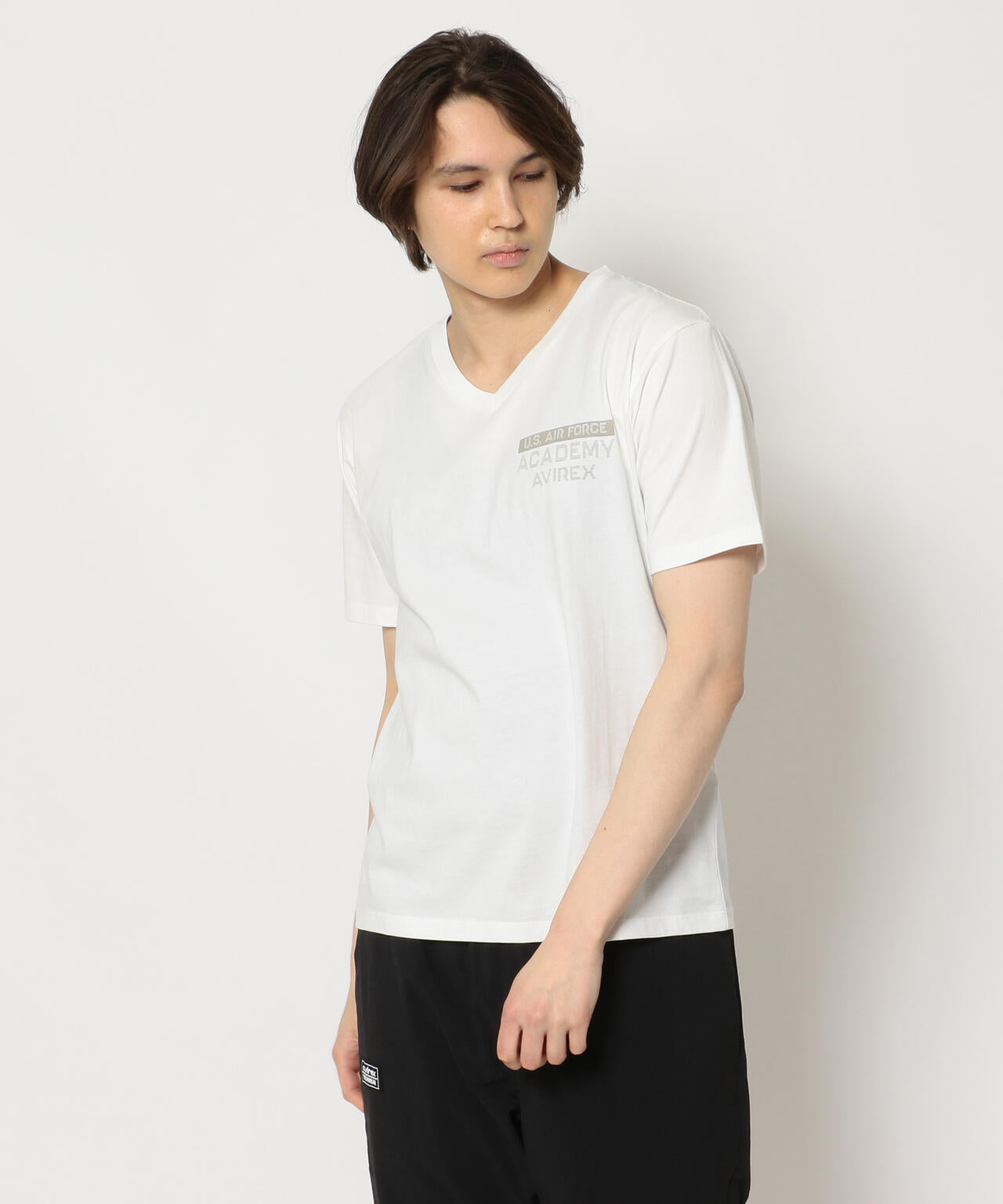 Vネック Tシャツ フライングカデット/ SS V-NECK T-SHIRT FLYING CADET / アヴィレックス / AVIREX