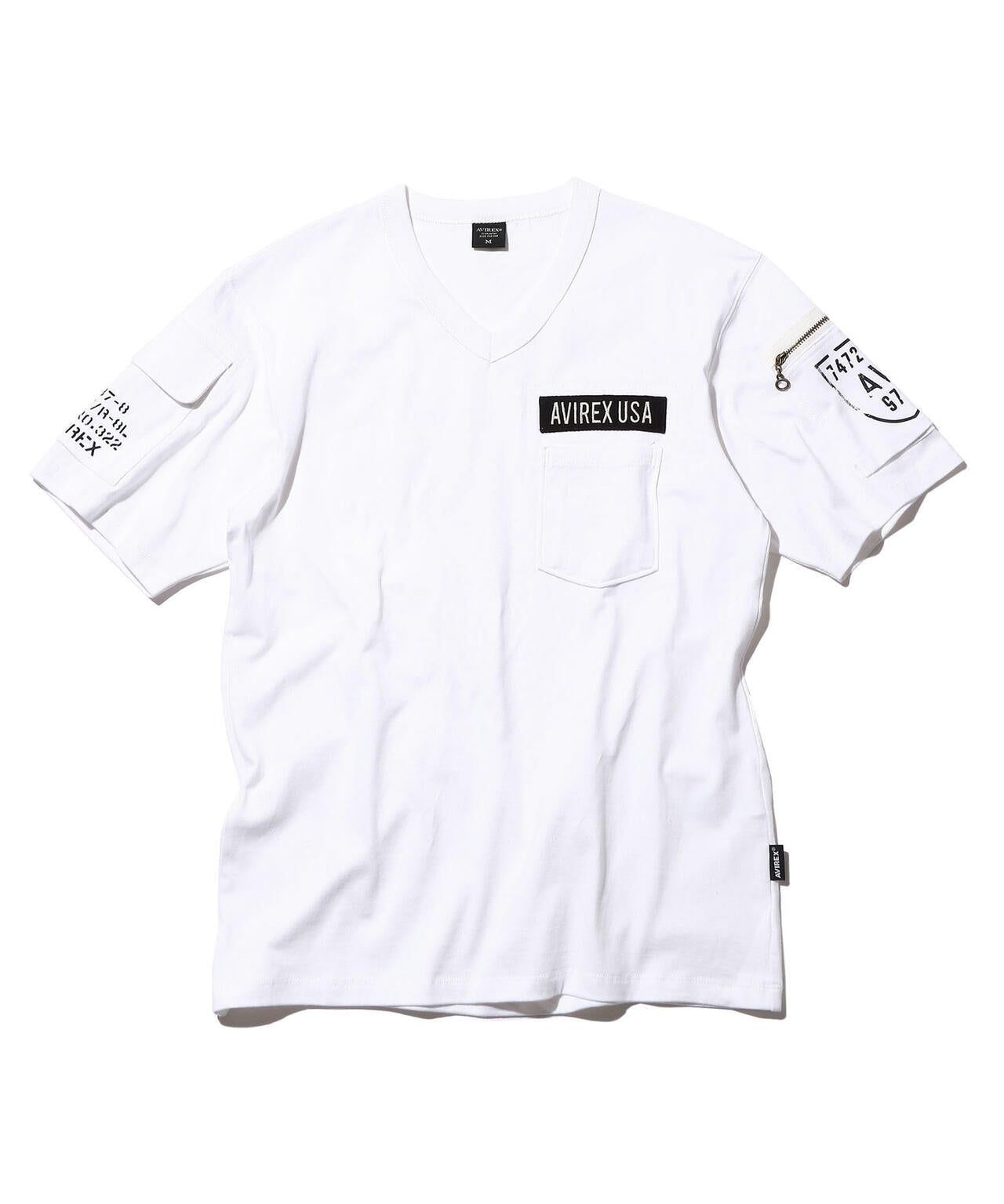 【WEB限定】ファティーグ Vネック Tシャツ/SS FATIGUE V-NECK T-SHIRT/アヴィレックス/AVIREX