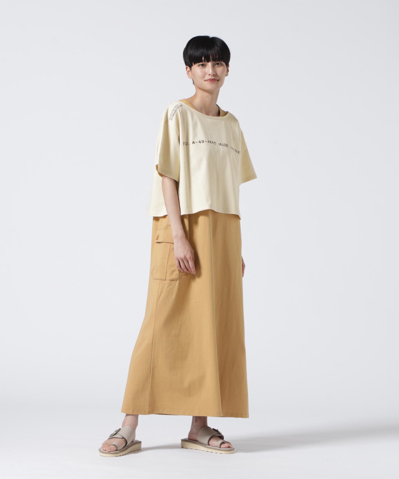 【直営店限定】2WAY SET CARGO ONEPIECE/ 2ウェイセットカーゴワンピース