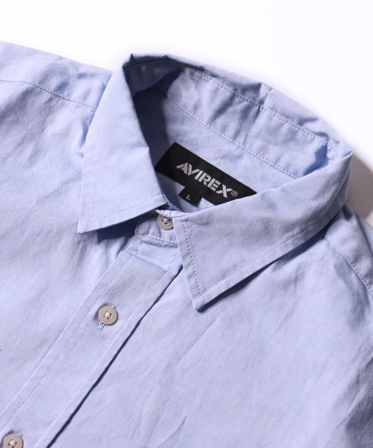 【WEB&DEPOT限定】ワイド オックスフォード 半袖シャツ/ S/S WIDE OXFORD SHIRT
