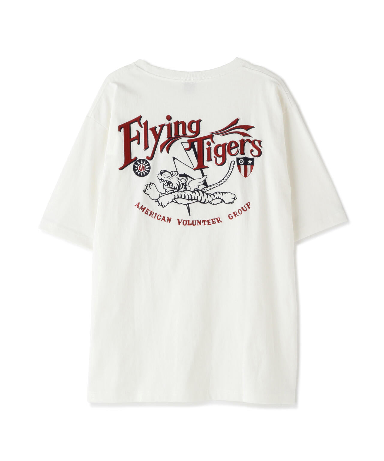 【WEB&DEPOT限定】刺繍 Tシャツ フライング タイガース / EMBROIDERY T-SHIRT FLYING TIGERS