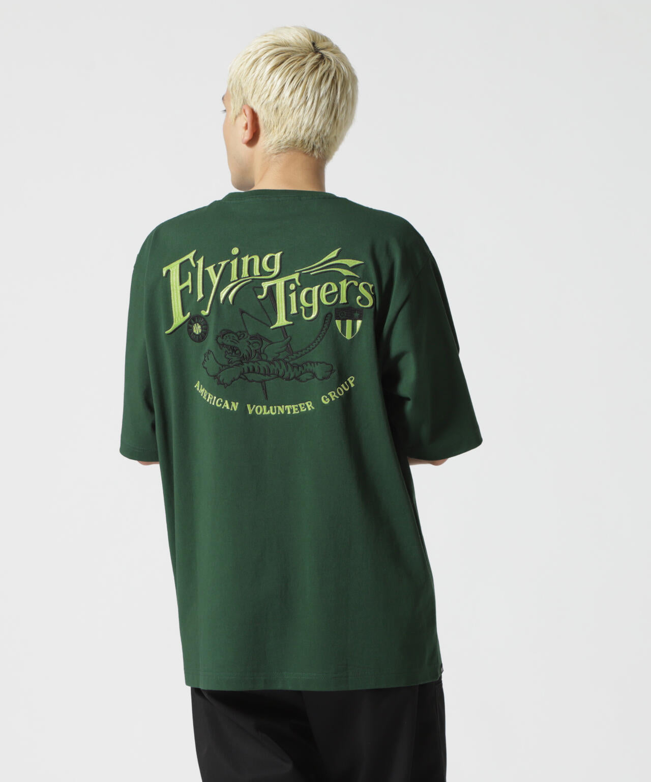 【WEB&DEPOT限定】刺繍 Tシャツ フライング タイガース / EMBROIDERY T-SHIRT FLYING TIGERS