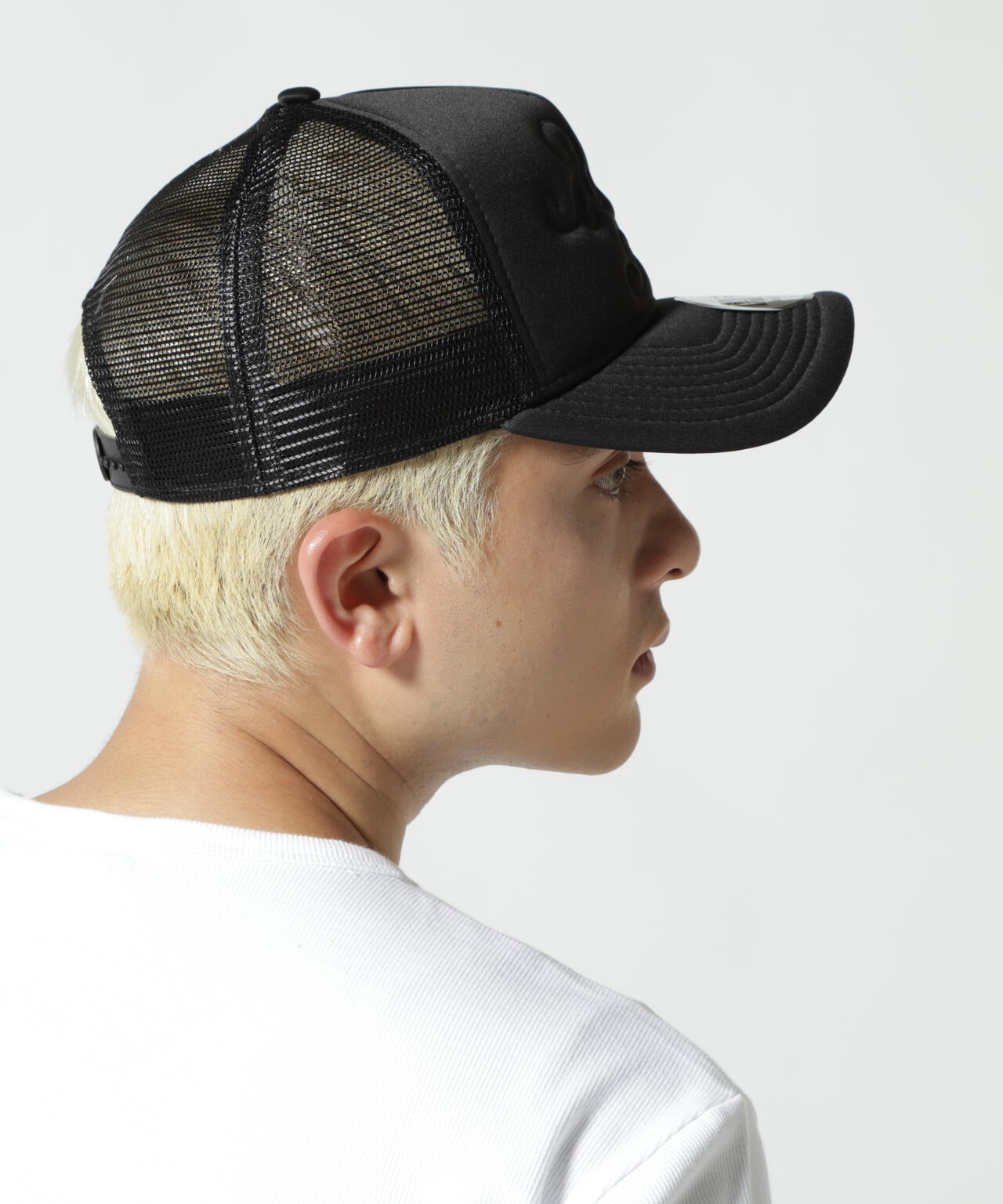 【NEW ERA/ニューエラ】 カーシブ ロゴ メッシュ キャップ / CURSIVE LOGO MESH CAP