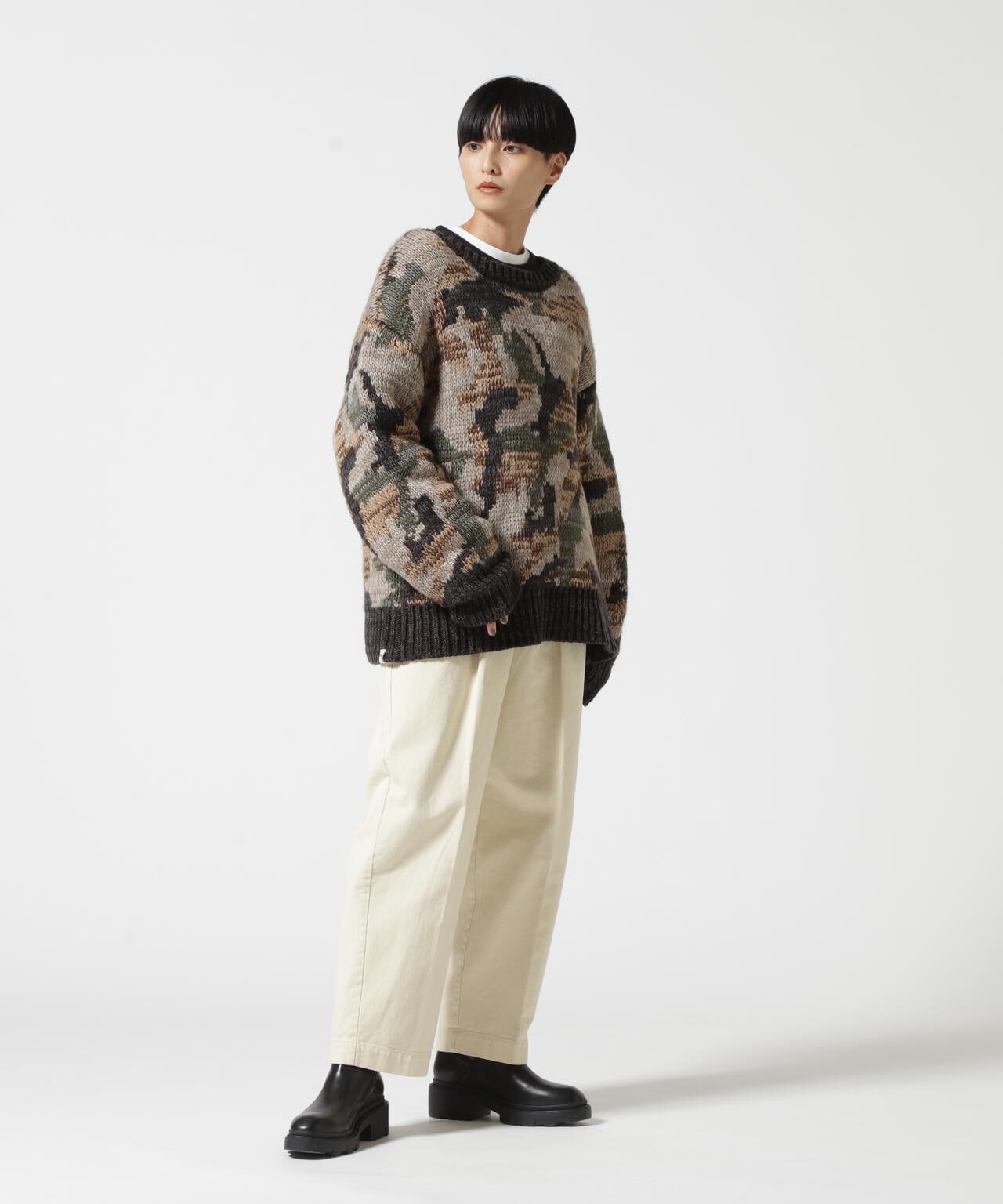 2TACK WIDE PANTS/ 2タックワイドパンツ