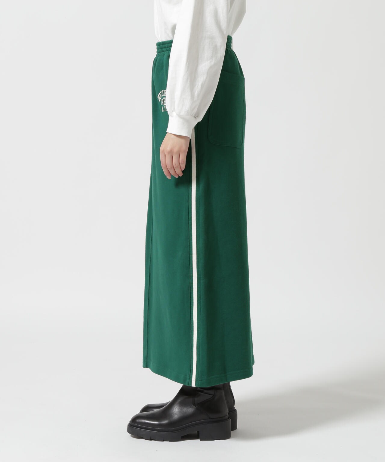 ≪WEB&DEPOT限定≫SWEAT PATCH SKIRT/ スウェットパッチスカート
