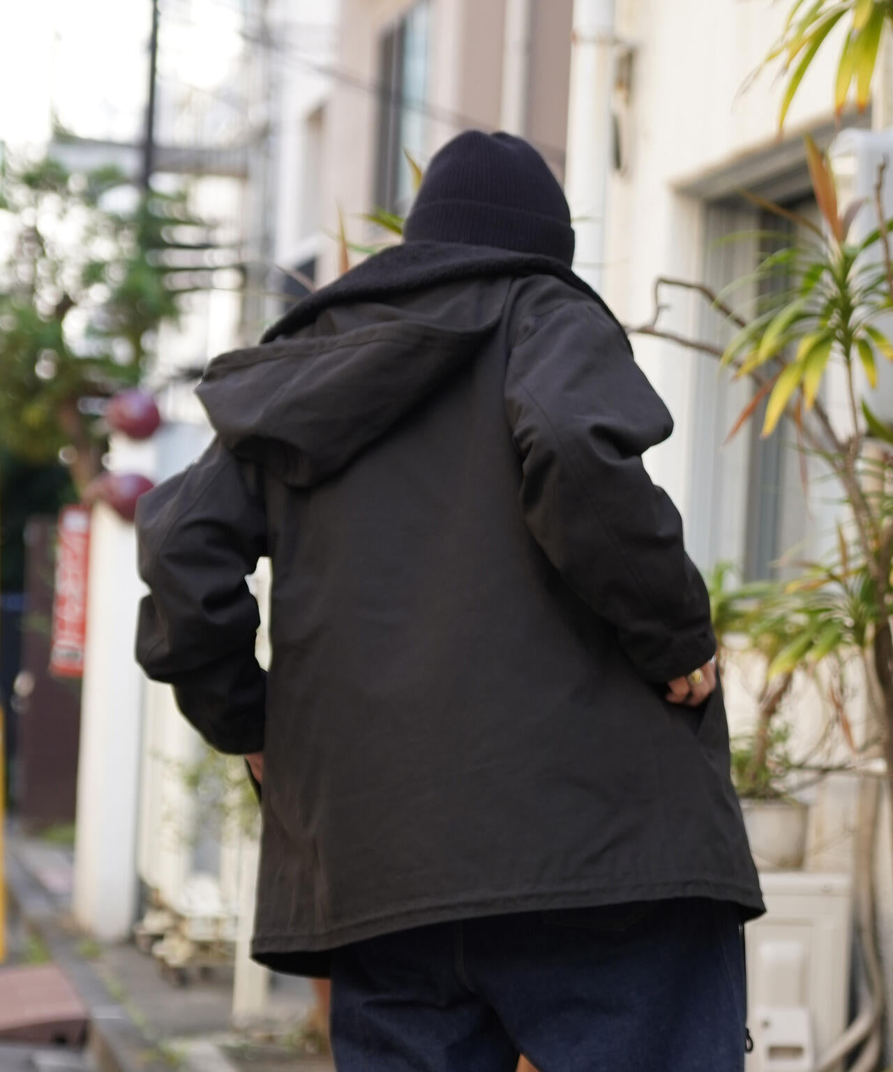 MULTI DECK JACKET WITH BOA VEST/ マルチデッキジャケットウィズボアベスト