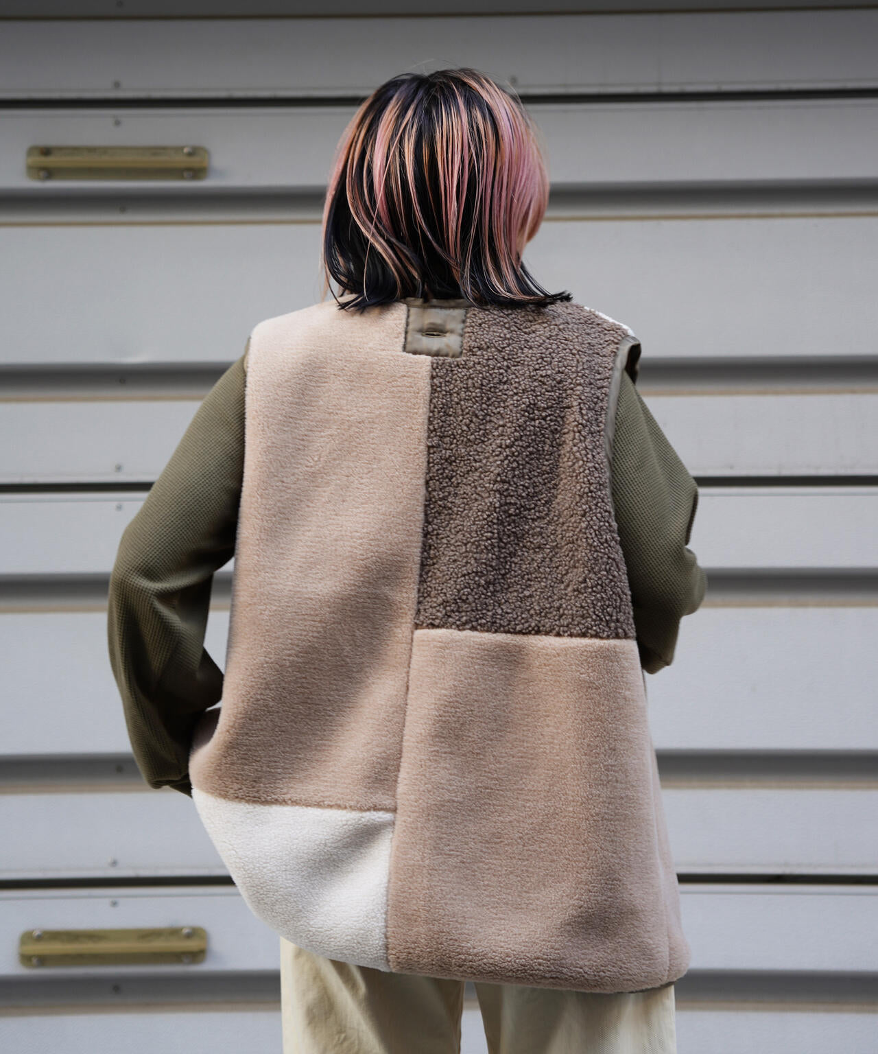 MULTI DECK JACKET WITH BOA VEST/ マルチデッキジャケットウィズボアベスト