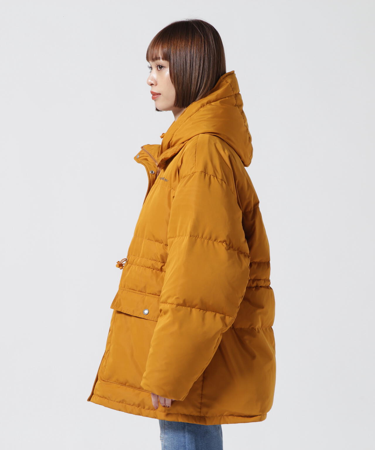 ≪直営店限定≫WEST DRAWSTRING DOWN JACKET/ ウエストドローストリング ダウンジャケット