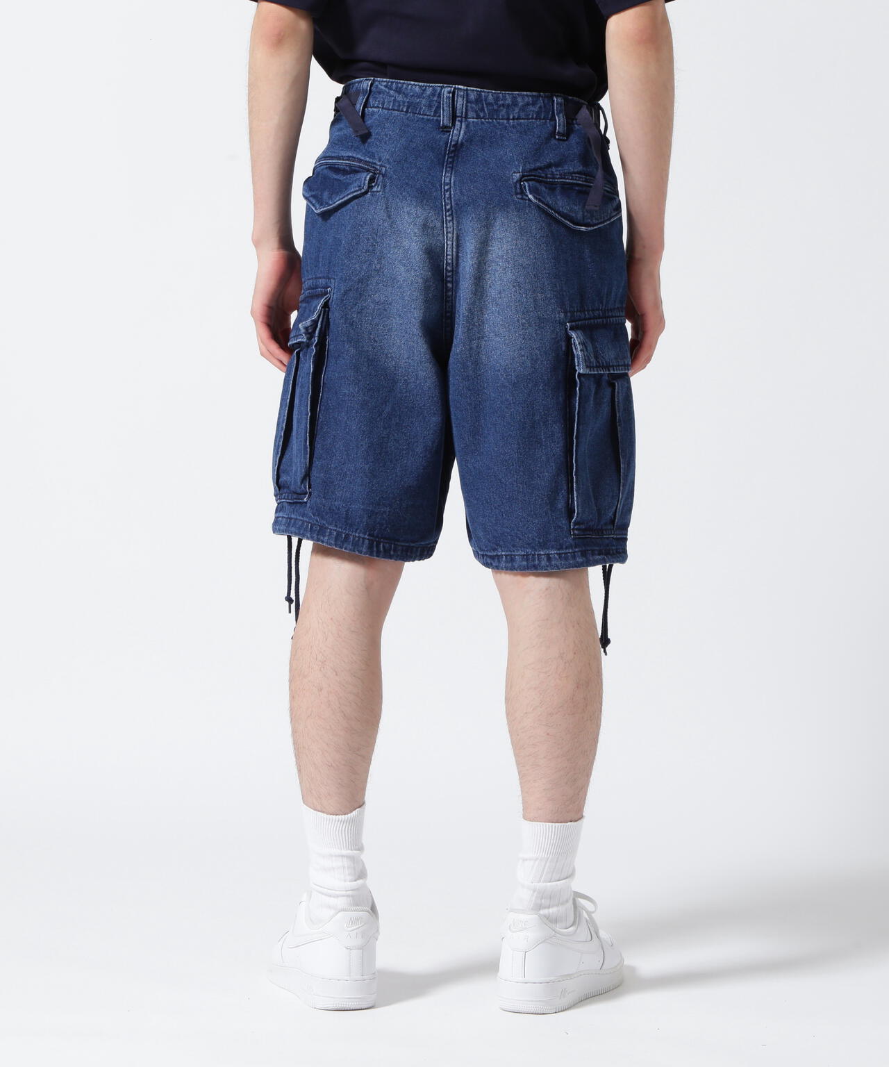 《WEB&DEPOT限定》M-65 FATIGUE DENIM SHORT PANTS / M-65 ファティーグ デニム ショートパンツ