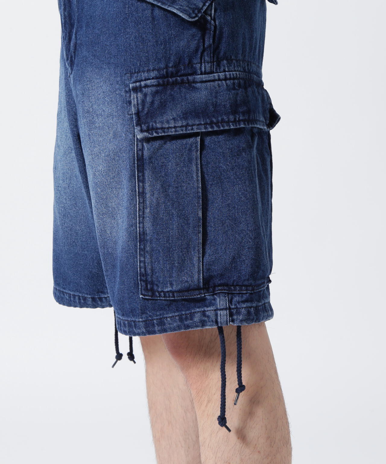 《WEB&DEPOT限定》M-65 FATIGUE DENIM SHORT PANTS / M-65 ファティーグ デニム ショートパンツ