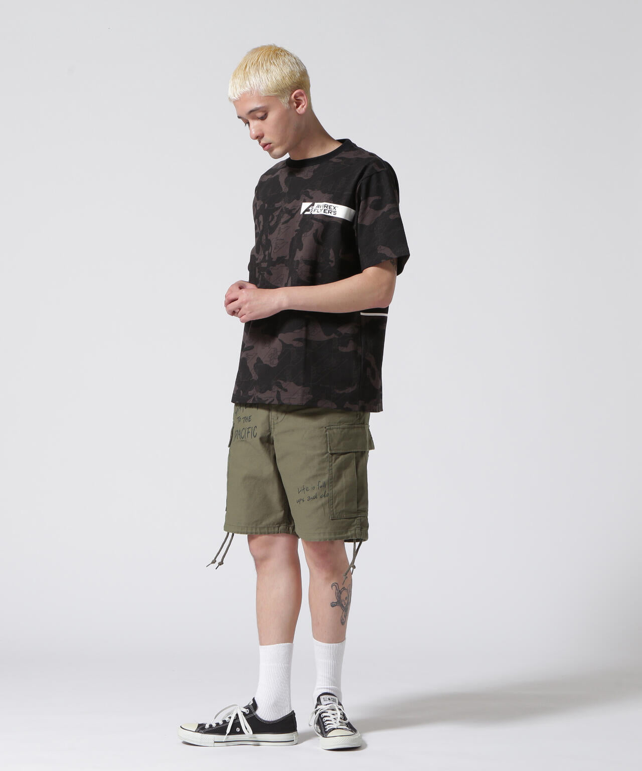 《WEB&DEPOT限定》M-65 FATIGUE CUSTOM SHORT PANTS / M-65 ファティーグ カスタム ショートパン