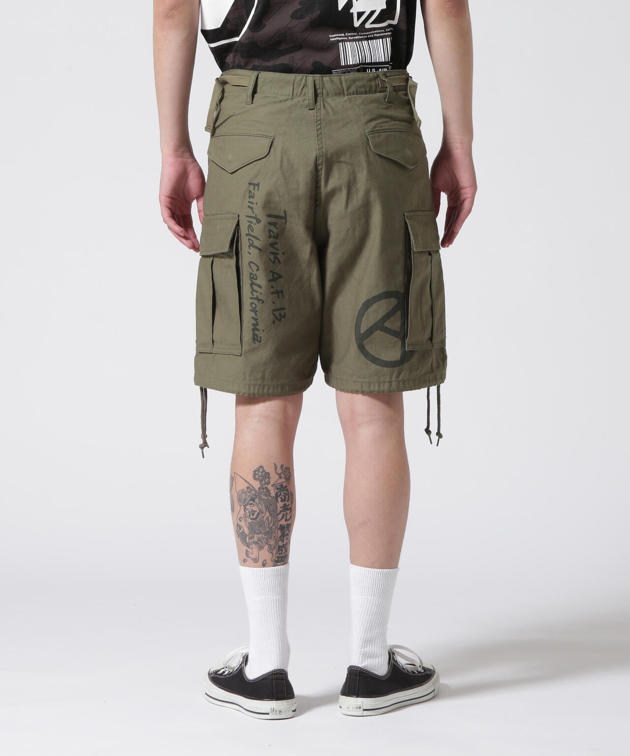《WEB&DEPOT限定》M-65 FATIGUE CUSTOM SHORT PANTS / M-65 ファティーグ カスタム ショートパン