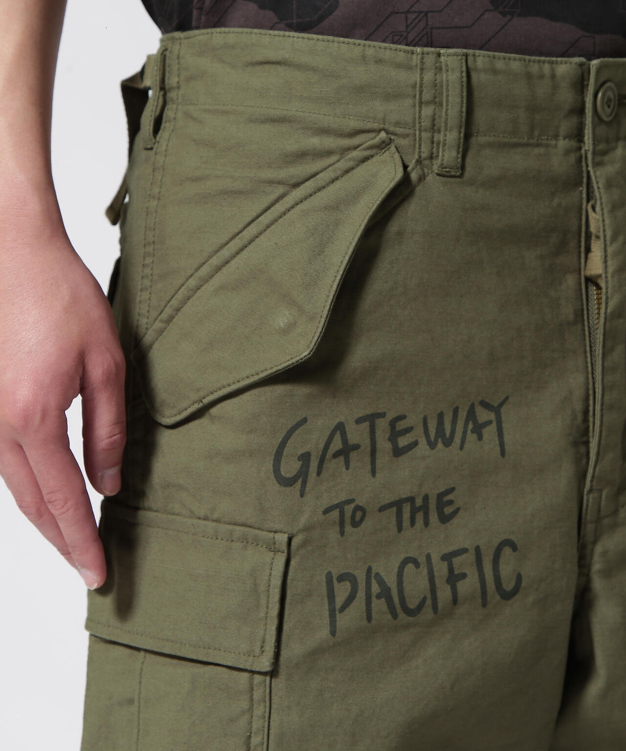 《WEB&DEPOT限定》M-65 FATIGUE CUSTOM SHORT PANTS / M-65 ファティーグ カスタム ショートパン