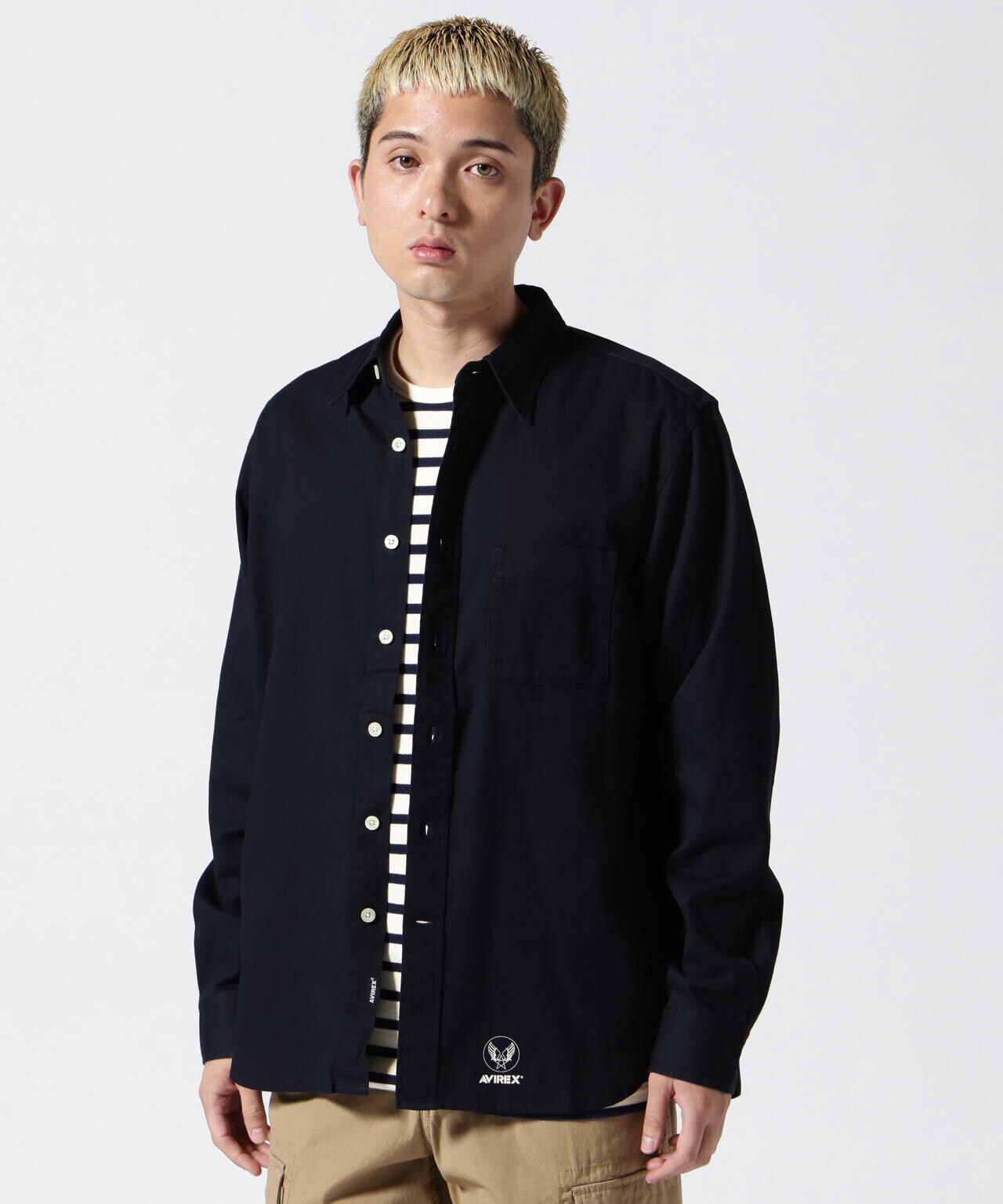 《DAILY/デイリー》DAILY L/S REGULAR SHIRT/長袖 レギュラー シャツ
