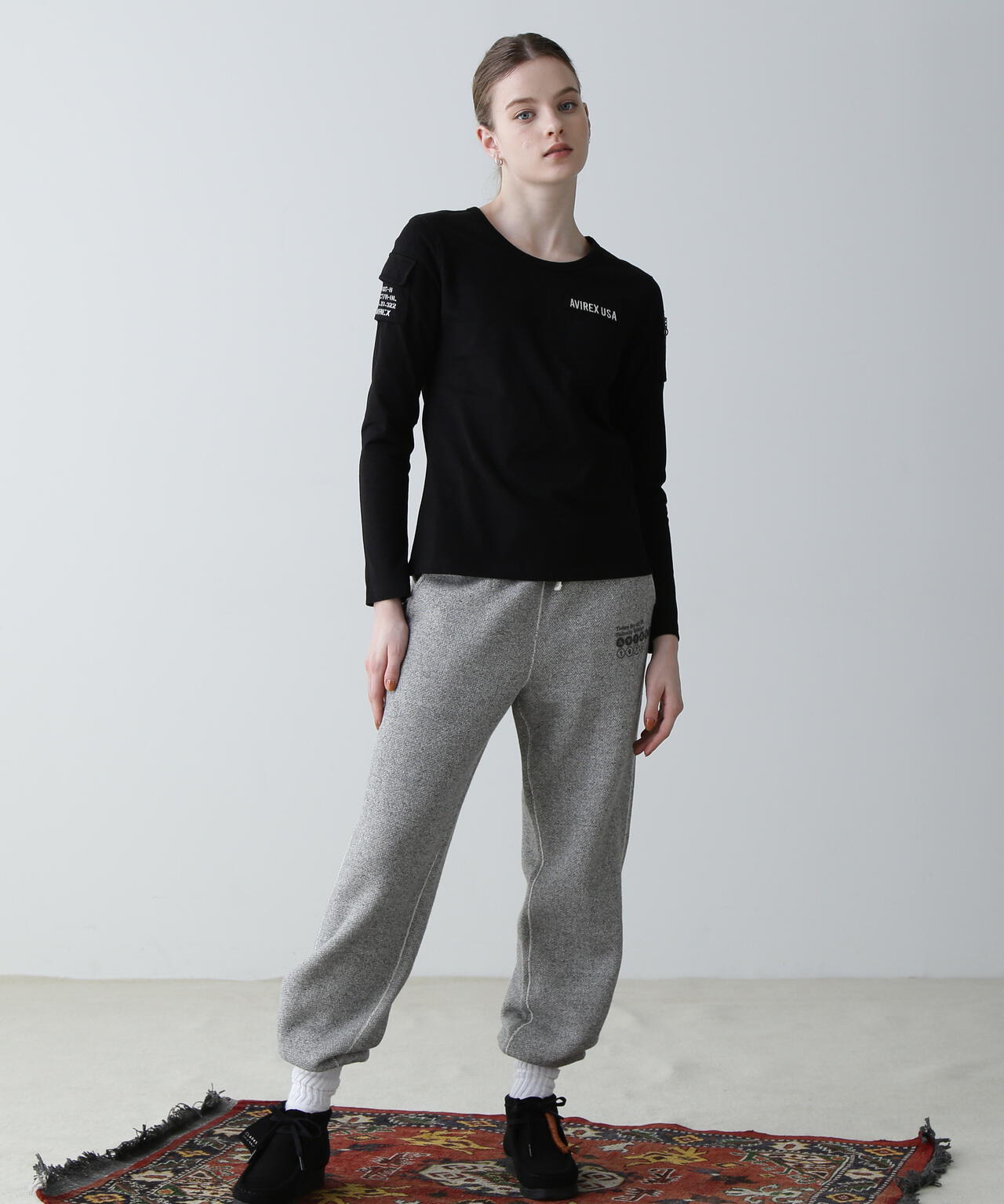 《価格改定商品》 《WOMAN》FATIGUE L/S T-SHIRT/ ファティーグロングスリーブTシャツ