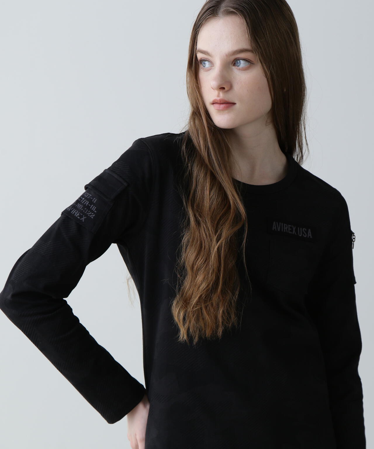 《価格改定商品》 《WOMAN》FATIGUE L/S T-SHIRT/ ファティーグロングスリーブTシャツ