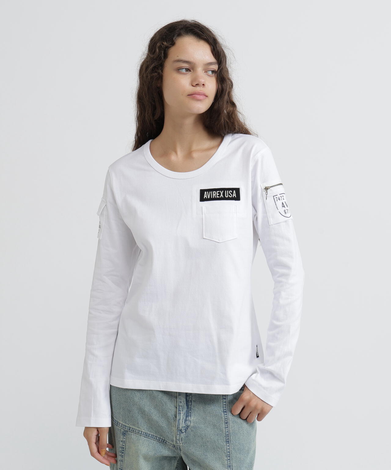 《価格改定商品》 《WOMAN》FATIGUE L/S T-SHIRT/ ファティーグロングスリーブTシャツ