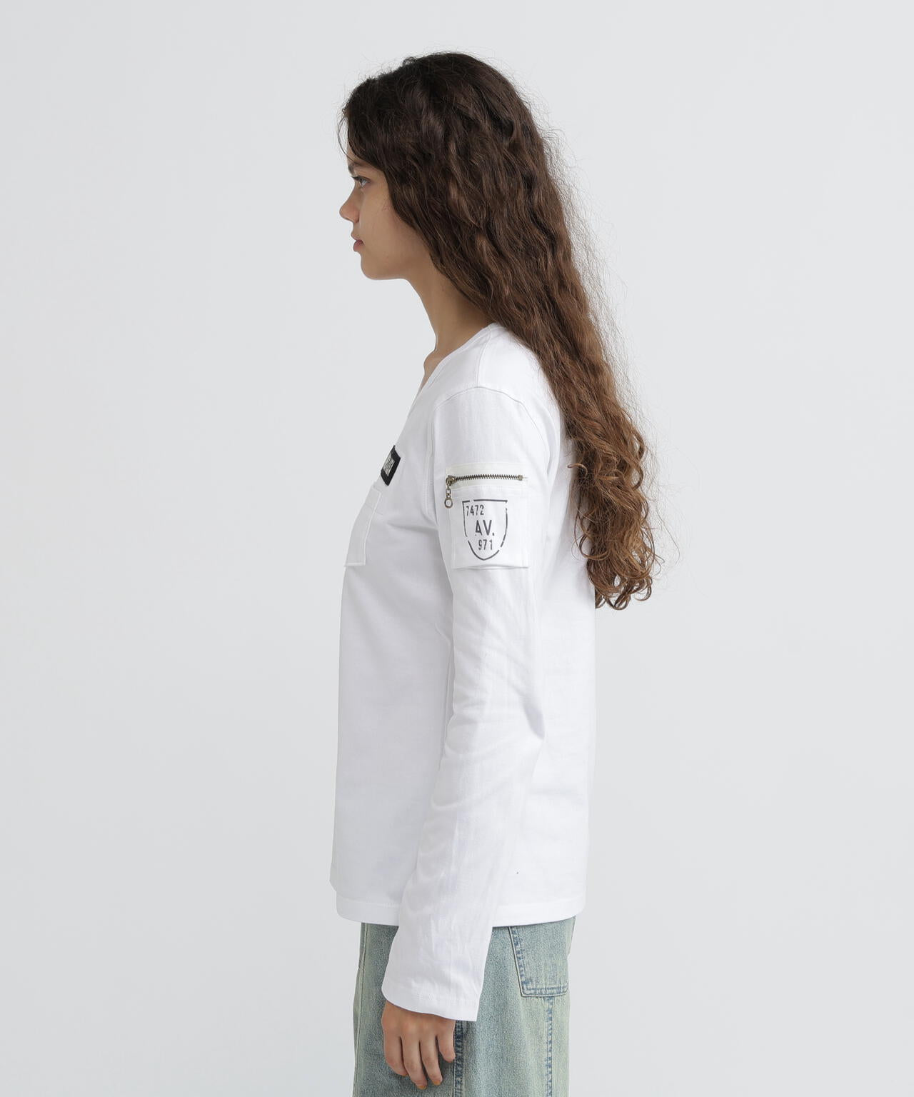 《価格改定商品》 《WOMAN》FATIGUE L/S T-SHIRT/ ファティーグロングスリーブTシャツ