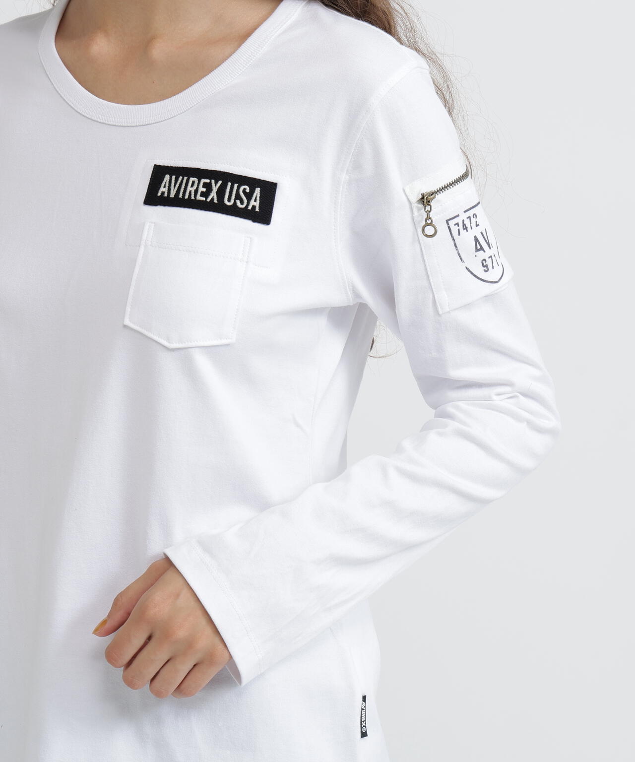 《価格改定商品》 《WOMAN》FATIGUE L/S T-SHIRT/ ファティーグロングスリーブTシャツ
