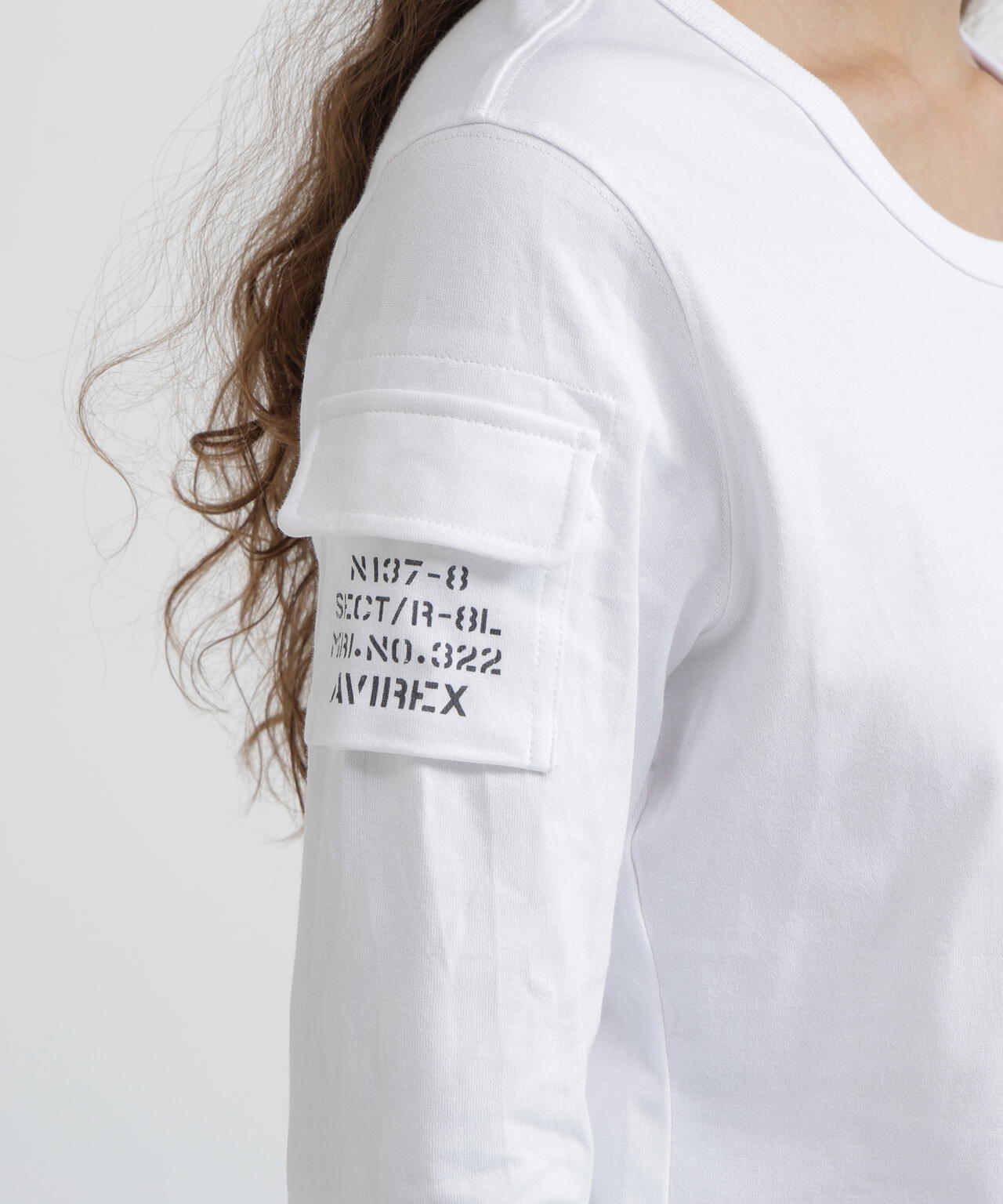 《価格改定商品》 《WOMAN》FATIGUE L/S T-SHIRT/ ファティーグロングスリーブTシャツ