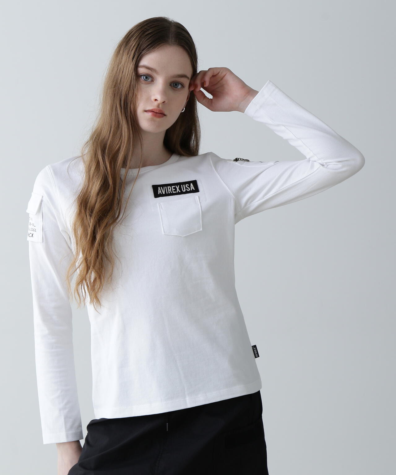 《価格改定商品》 《WOMAN》FATIGUE L/S T-SHIRT/ ファティーグロングスリーブTシャツ