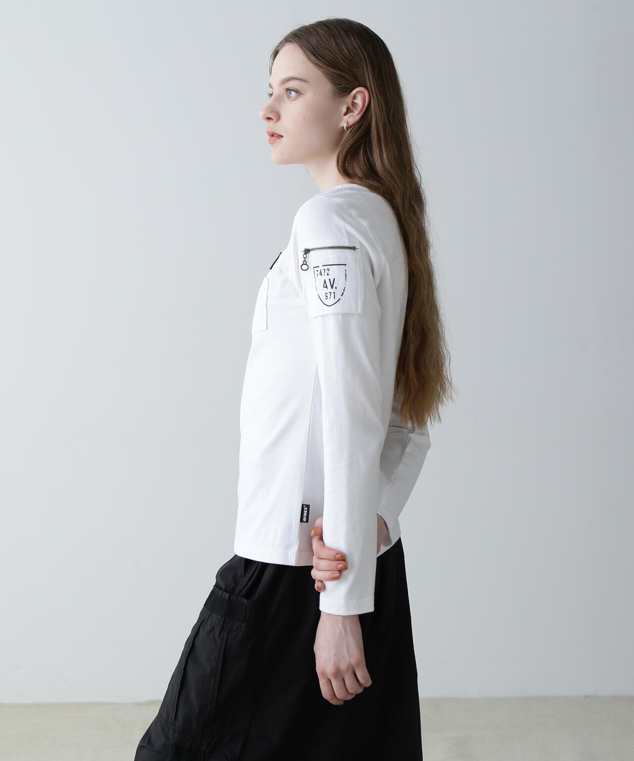 《価格改定商品》 《WOMAN》FATIGUE L/S T-SHIRT/ ファティーグロングスリーブTシャツ