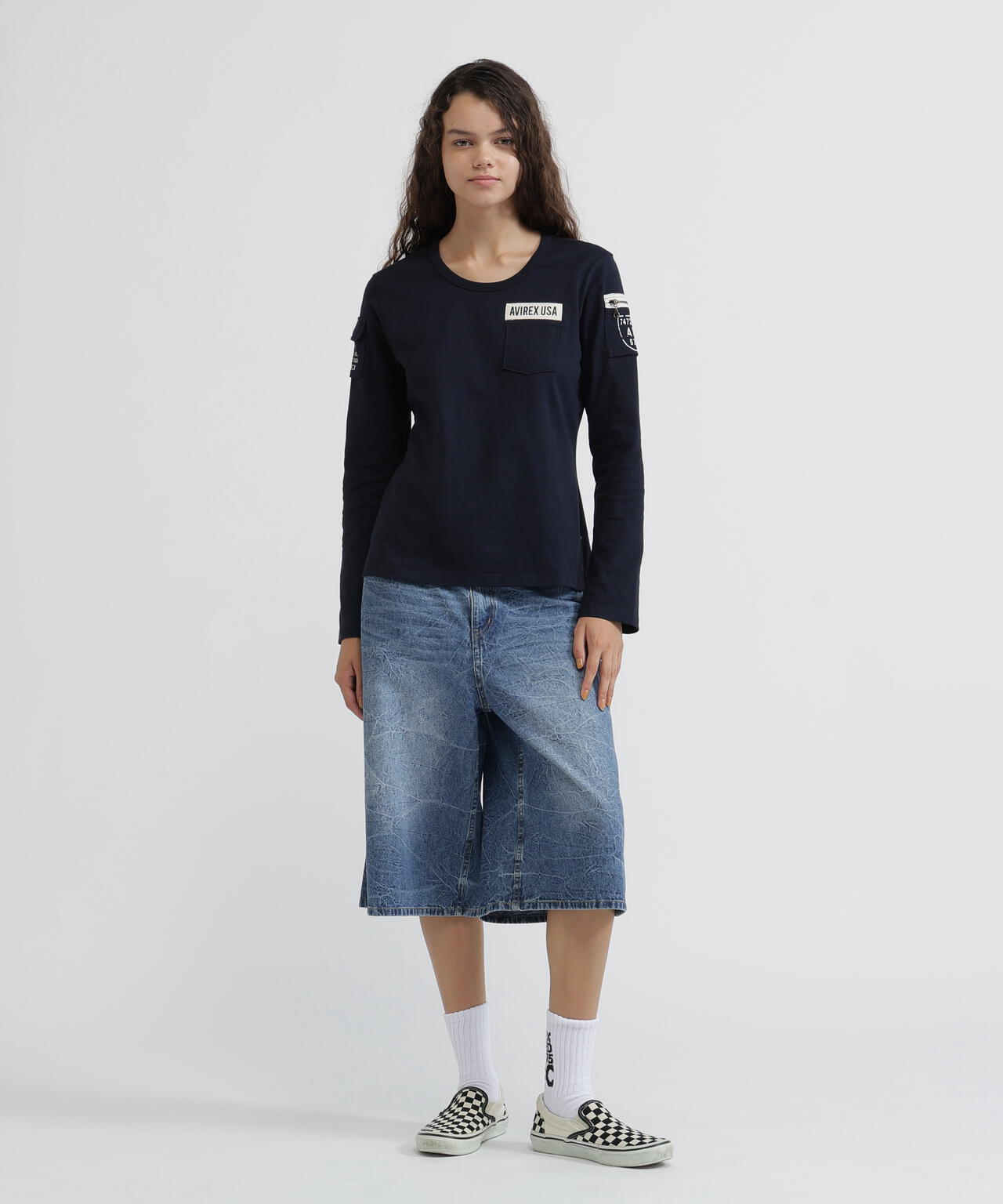 《価格改定商品》 《WOMAN》FATIGUE L/S T-SHIRT/ ファティーグロングスリーブTシャツ