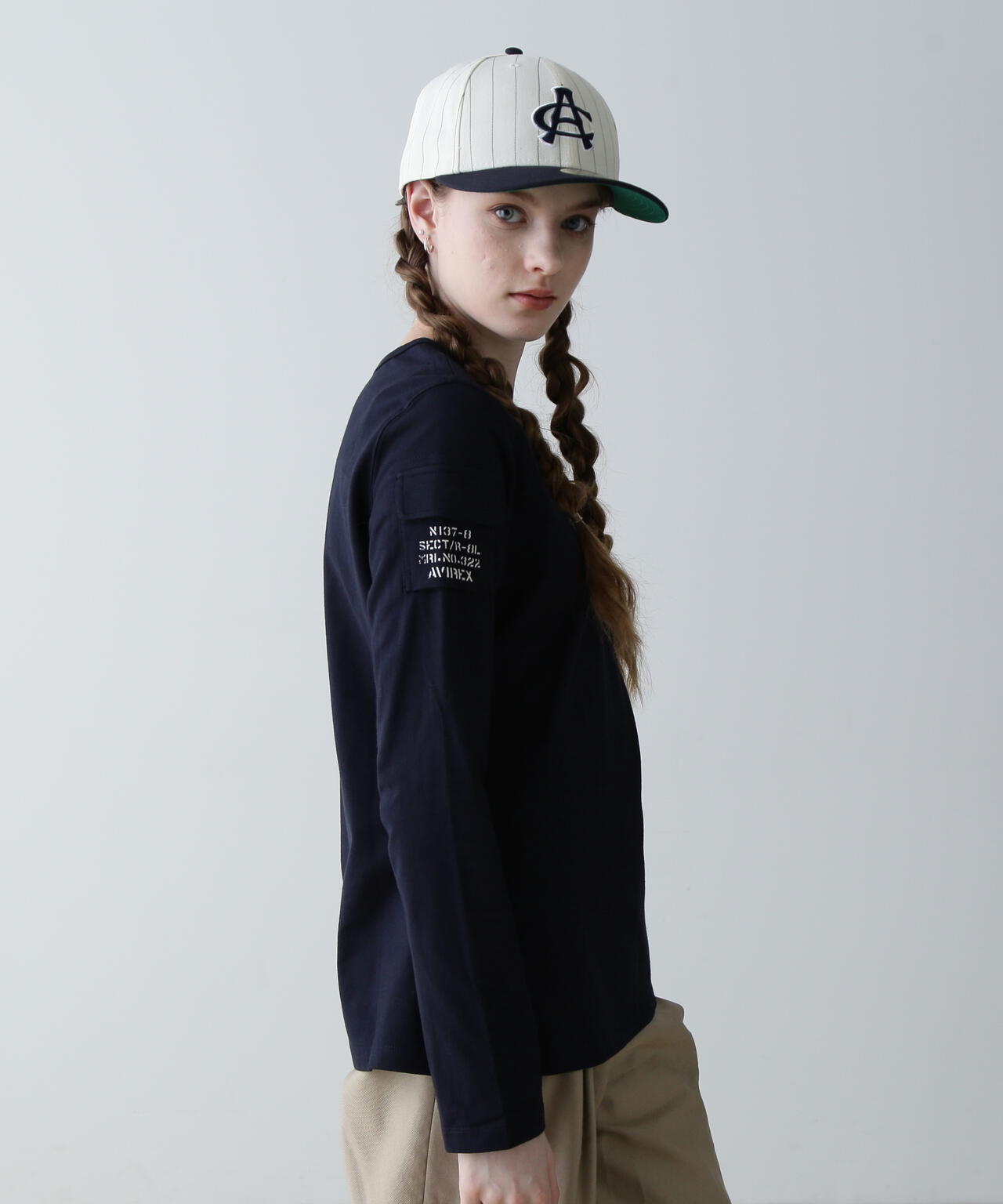 《価格改定商品》 《WOMAN》FATIGUE L/S T-SHIRT/ ファティーグロングスリーブTシャツ