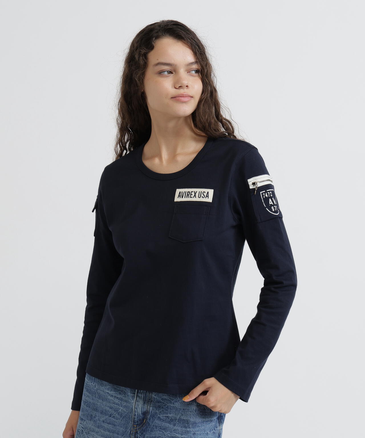 《価格改定商品》 《WOMAN》FATIGUE L/S T-SHIRT/ ファティーグロングスリーブTシャツ