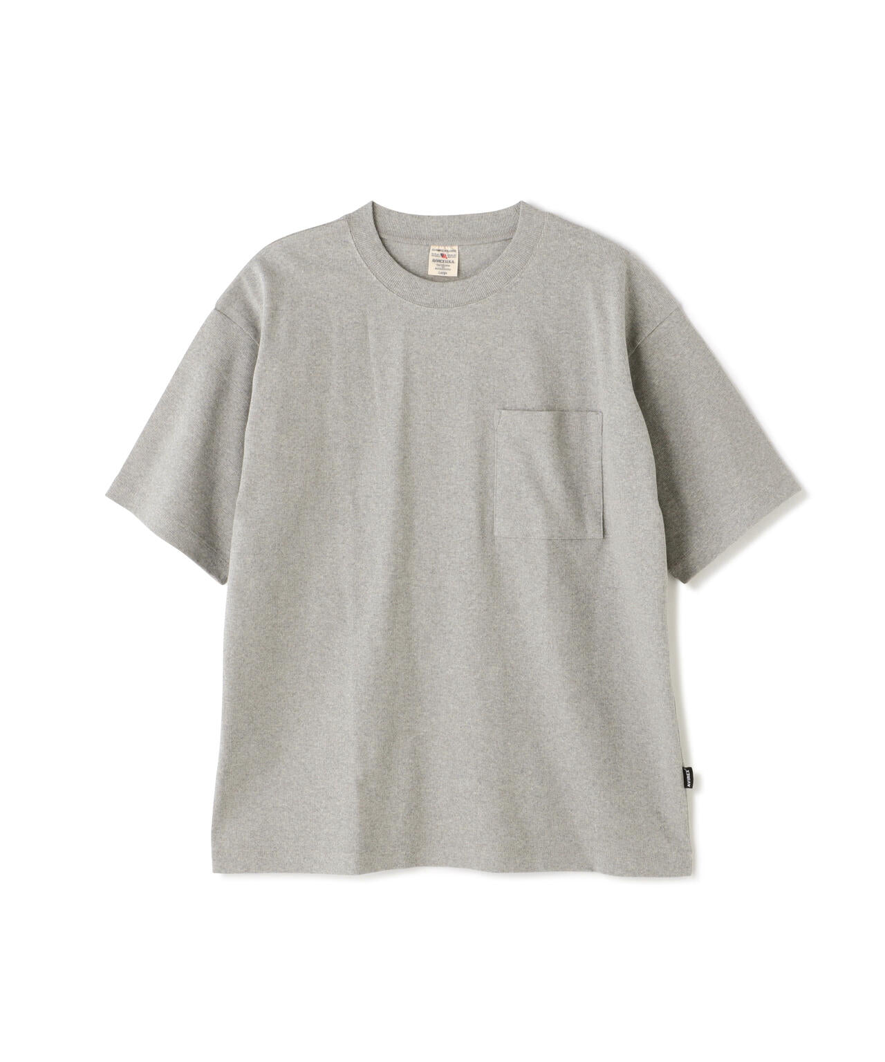 《DAILY/デイリー》S/S RIB LOOSE FIT T-SHIRT/リブ ルーズフィット 半袖 Tシャツ /