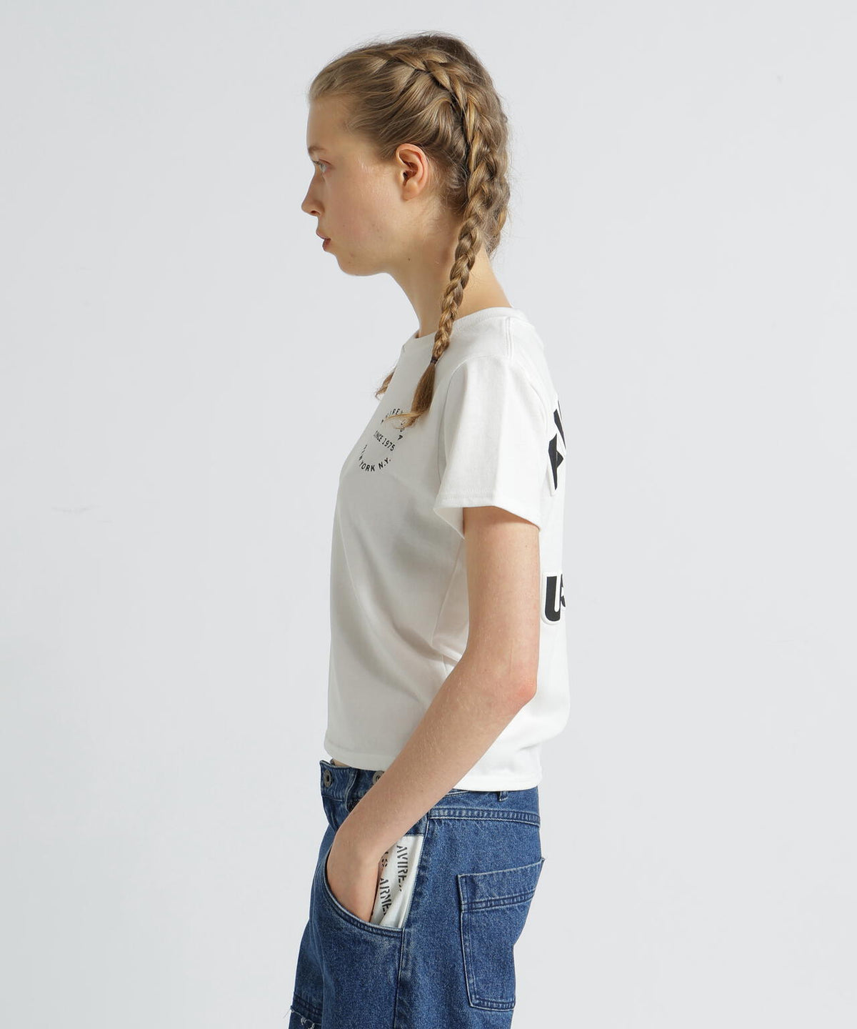 《KIDS》ヴァーシティーTシャツ/VARSITY T-SHIRT/AVIREX / アヴィレックス