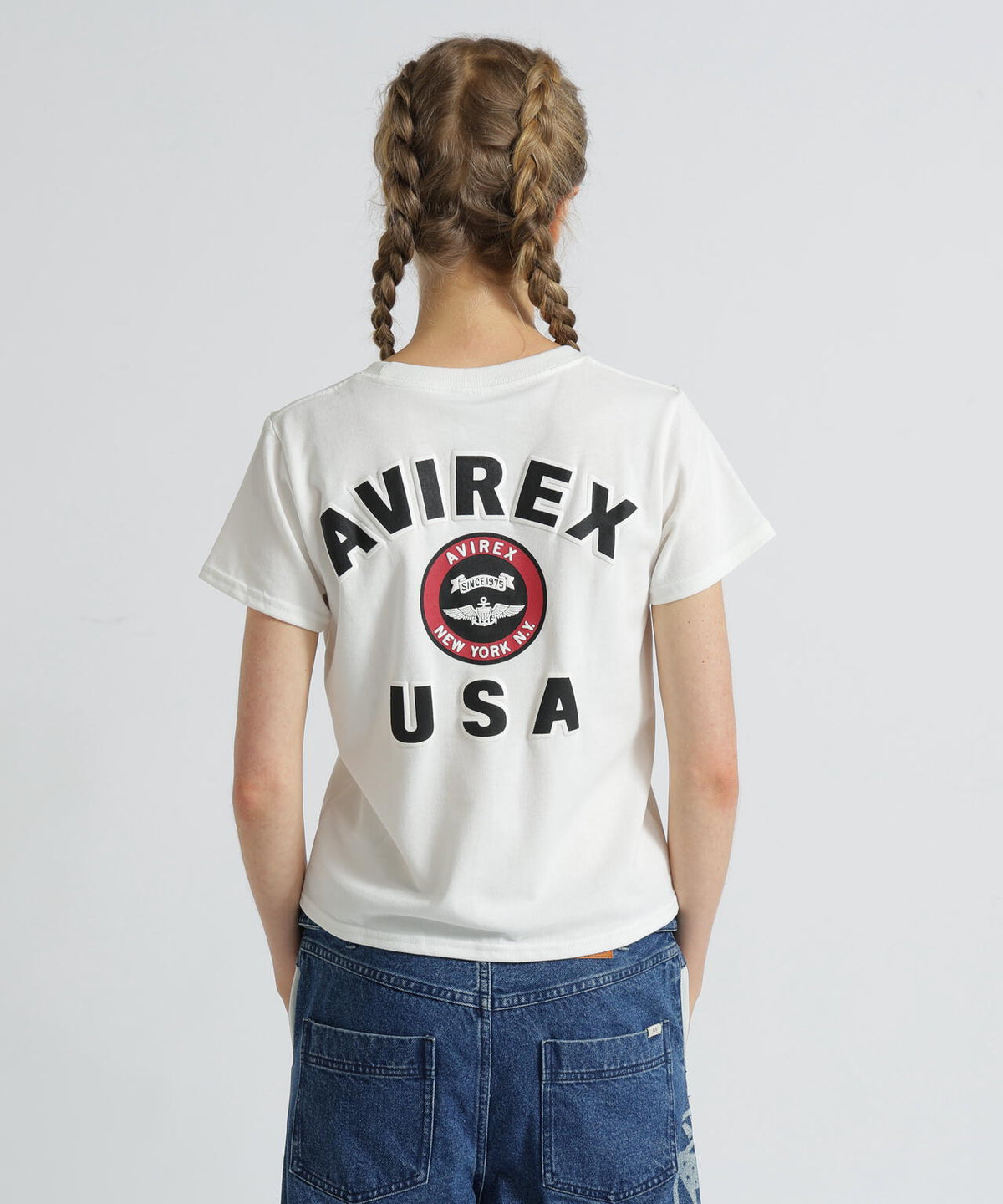《KIDS》ヴァーシティーTシャツ/VARSITY T-SHIRT/AVIREX / アヴィレックス