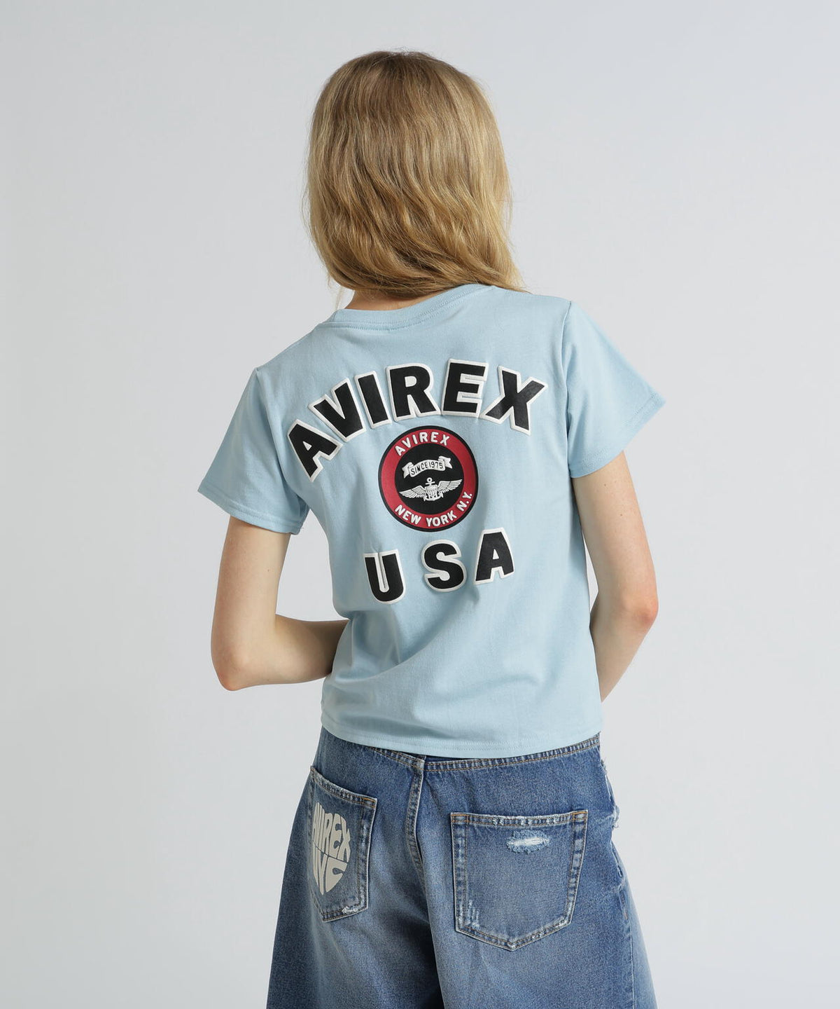 《KIDS》ヴァーシティーTシャツ/VARSITY T-SHIRT/AVIREX / アヴィレックス
