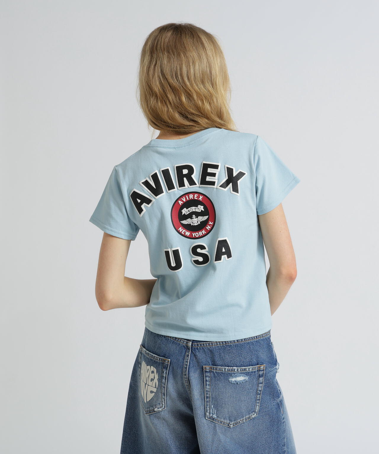 《KIDS》ヴァーシティーTシャツ/VARSITY T-SHIRT/AVIREX / アヴィレックス