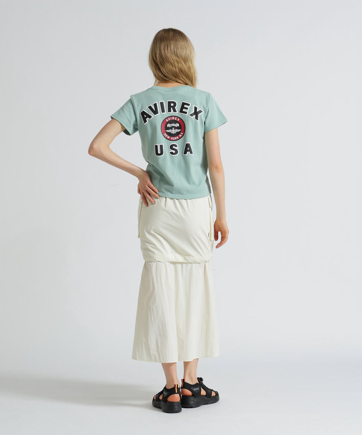 《KIDS》ヴァーシティーTシャツ/VARSITY T-SHIRT/AVIREX / アヴィレックス