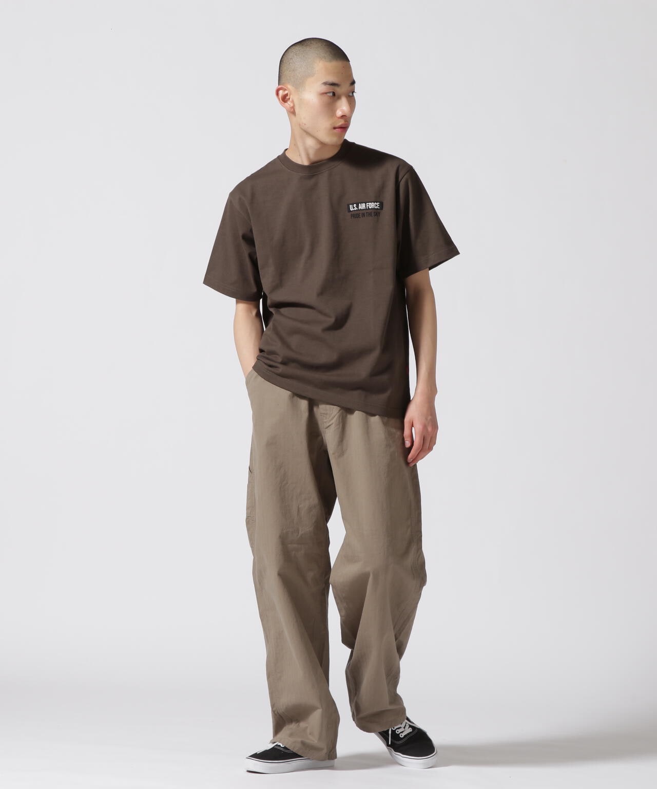 《WEB&DEPOT限定》HERRINGBONE EASY PAINTER PANTS / ヘリンボーン イージー ペインターパンツ