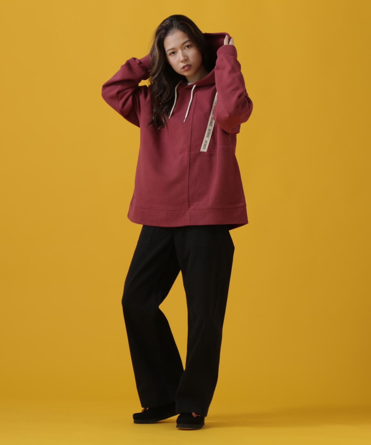 BAKER SEMI STRAIGHT PANTS/ ベイカーセミストレートパンツ