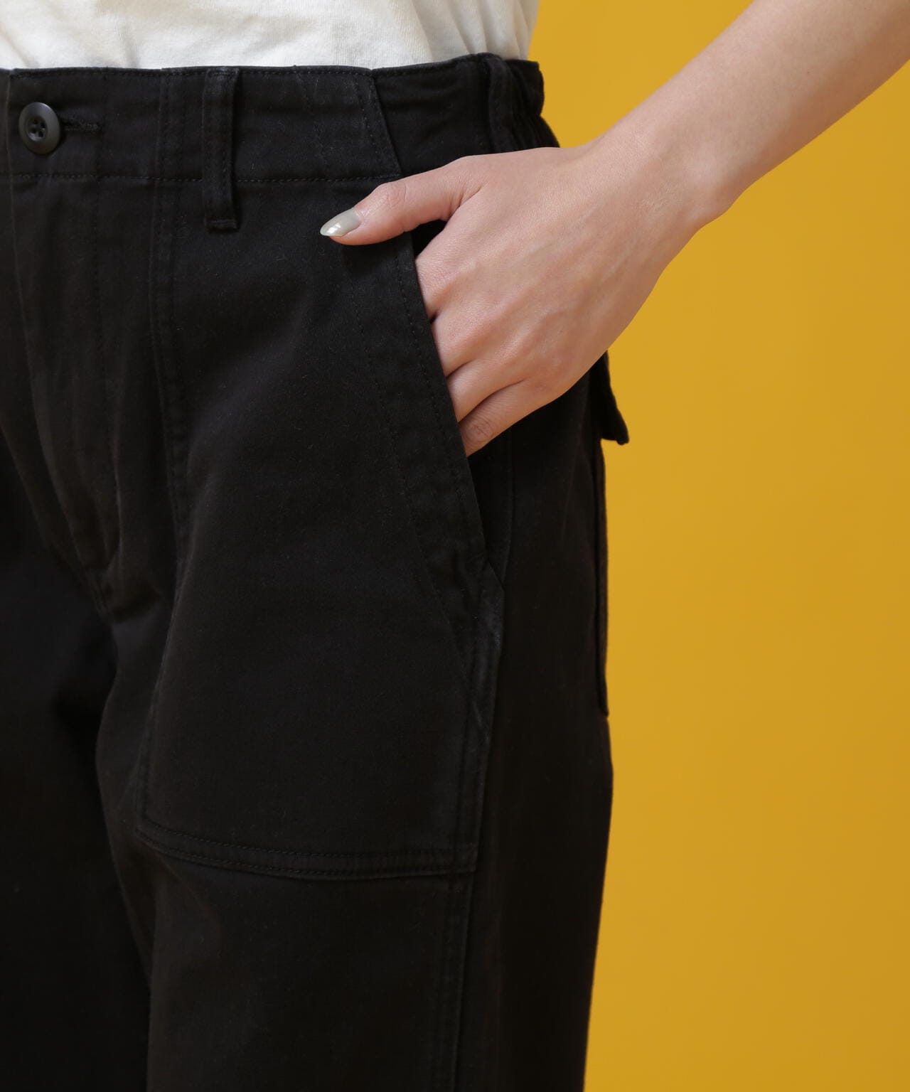 BAKER SEMI STRAIGHT PANTS/ ベイカーセミストレートパンツ
