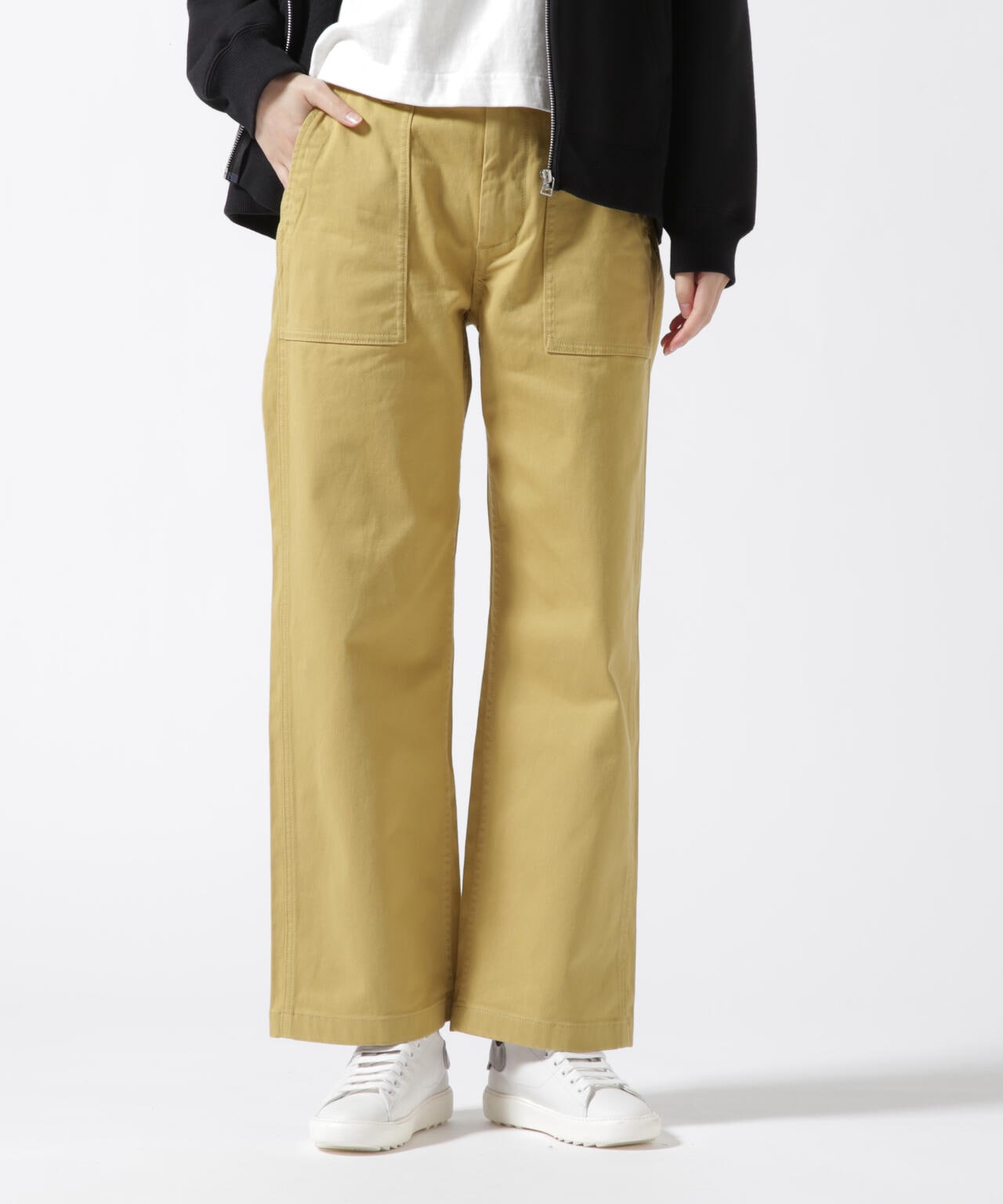 BAKER SEMI STRAIGHT PANTS/ ベイカーセミストレートパンツ