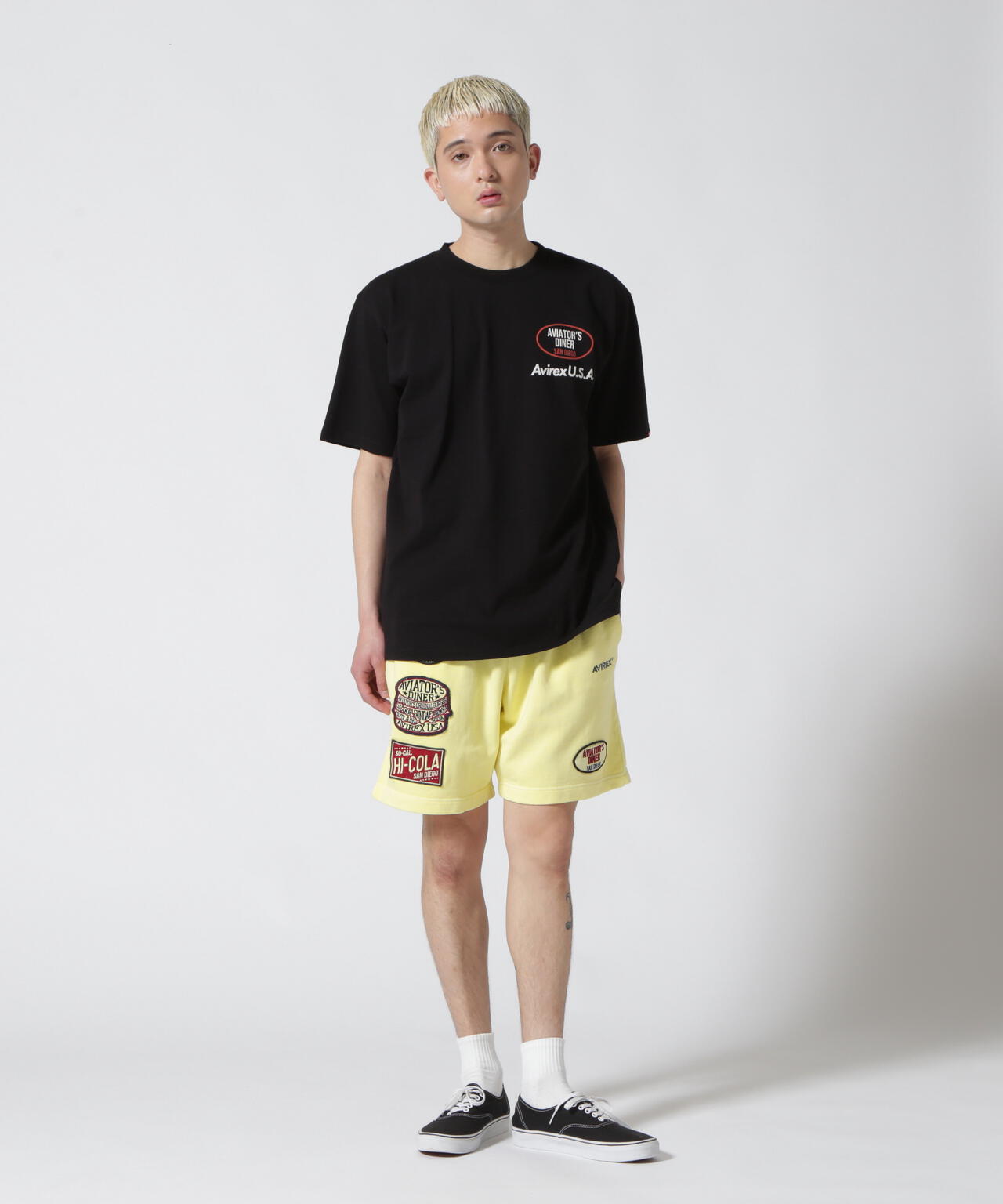 EAST COAST FADEWASH SHORTS / イーストコースト フェイドウォッシュ ショーツ