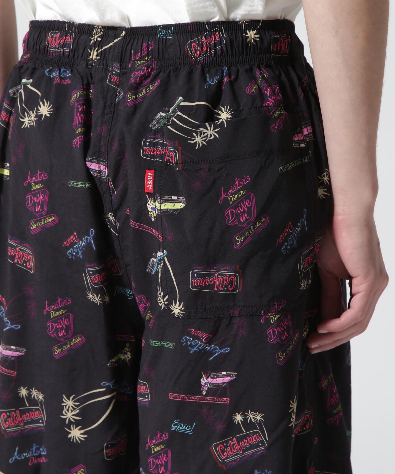 AVIATOR'S DINER ALOHA SHORT PANTS / アヴィエーターズ ダイナー ショーツ / AVIREX