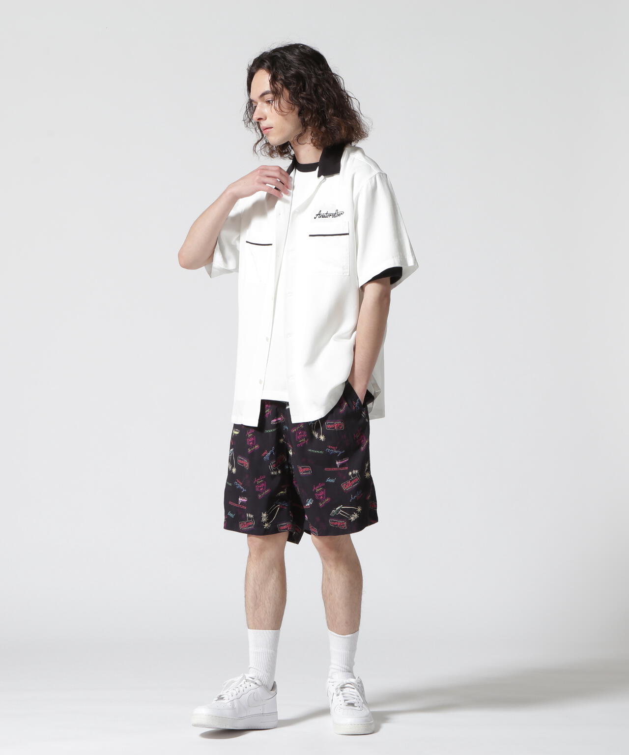 AVIATOR'S DINER ALOHA SHORT PANTS / アヴィエーターズ ダイナー ショーツ / AVIREX